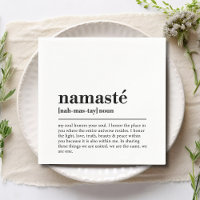 Namaste definition Yoga Modern Minimal Meditation