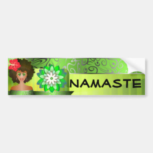 Namaste dekalbilsticker bildekal