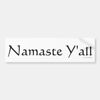 Namaste dig, bildekal
