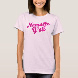 Namaste dig t-shirt