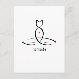 Namaste - Finare stil. Vykort