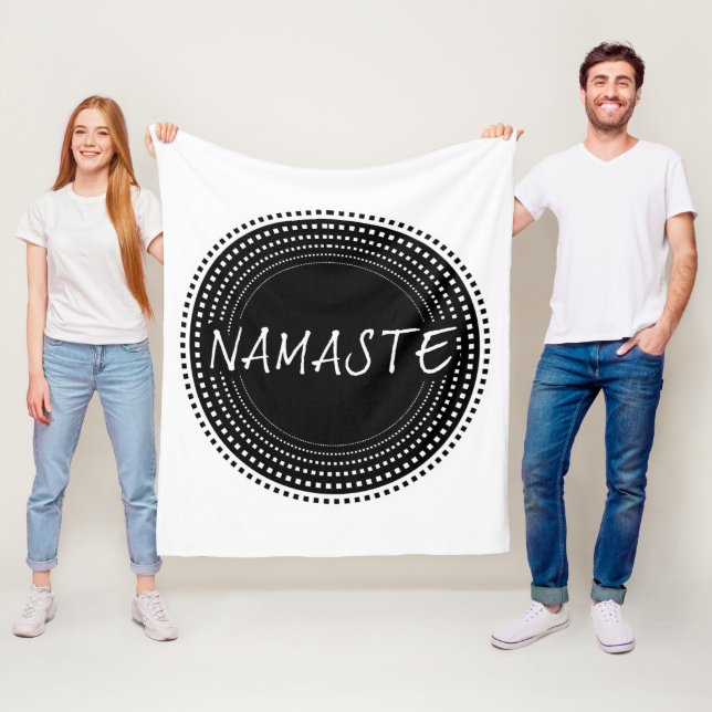 Namaste Fleecefilt (På plats)
