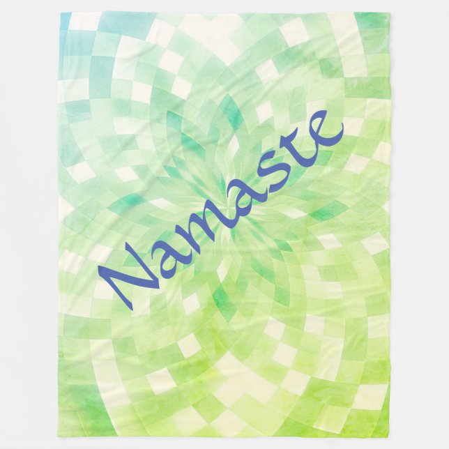 Namaste Fleecefilt (Framsidan)
