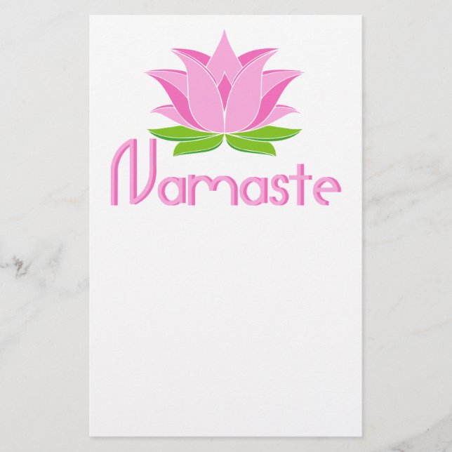Namaste Flygblad (Framsidan)