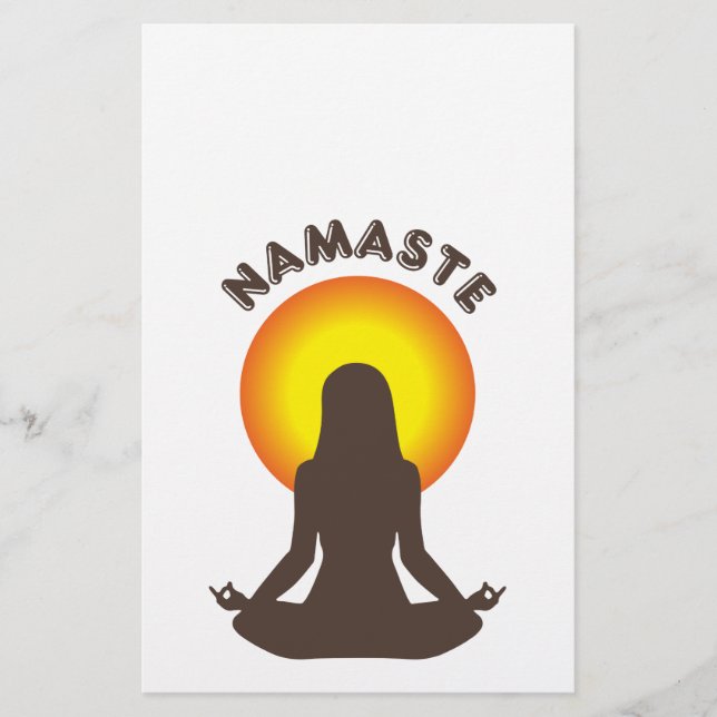 Namaste Flygblad (Framsidan)