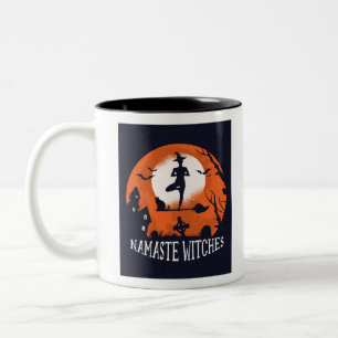 Namaste fönster Två-Tonad mugg