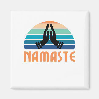 Namaste: fredliga vibes magnet