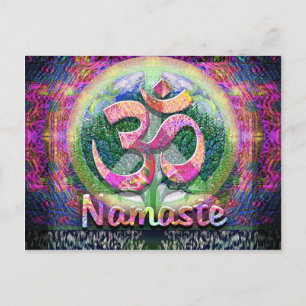 Namaste fredssymbol vykort