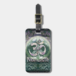 Namaste fredsymbol bagagebricka