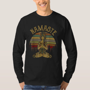 Namaste Gautama Buddha Buddhist Zen Buddhism Medit T Shirt