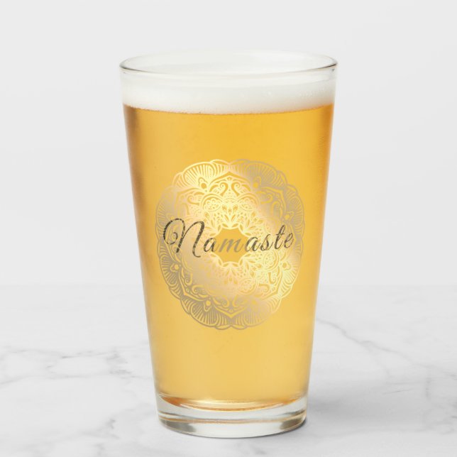 Namaste Glaskopp (Framsida fylld)