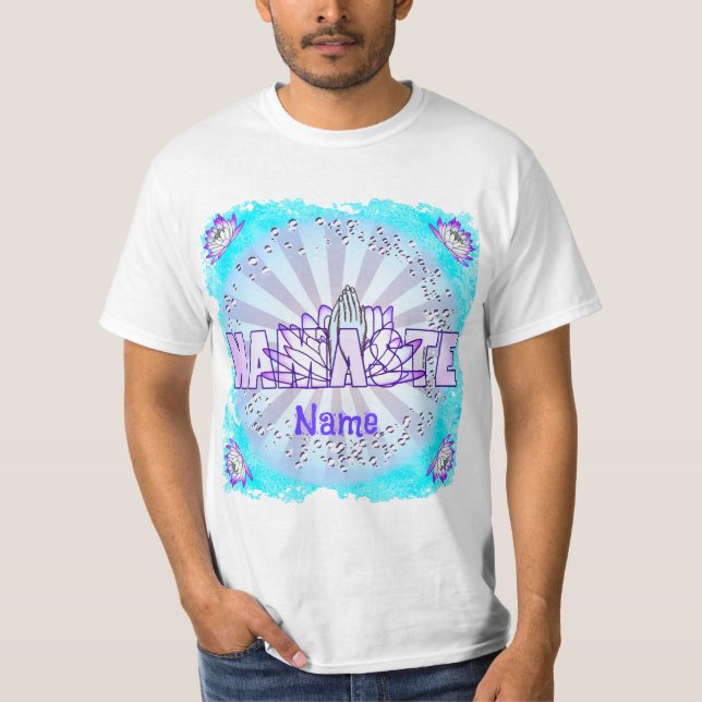 Namaste Hands T Shirt (Framsida)