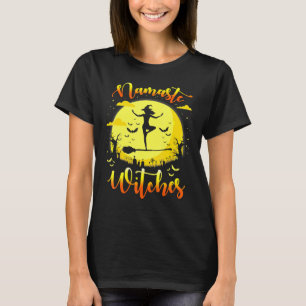 Namaste Häxor Halloween Yoga Klassiska Dräkter T Shirt
