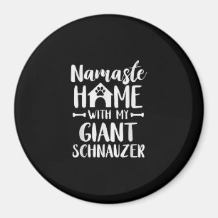Namaste Home Giant Schnauzer - Schnauzer Älskare Magnet