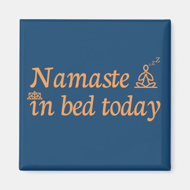Namaste i Bed Magnet (Framsidan)
