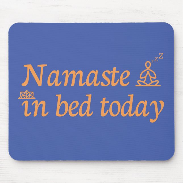Namaste i Bed Musmatta (Framsidan)