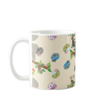 NAMASTE IN BED Cute SLOTH Yoga MUGG Personlig