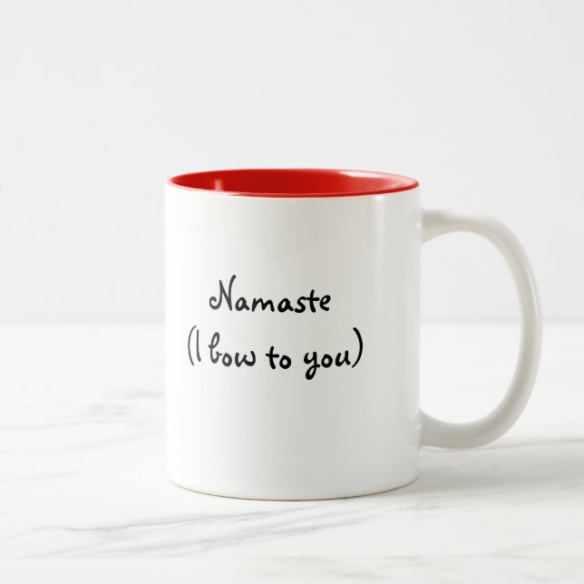 Namaste (Jag Bugar Mig För Dig)- Mugg (Höger)