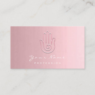 Namaste Joga Reflexology Ombre-avtalskort Tidsbeställning Kort