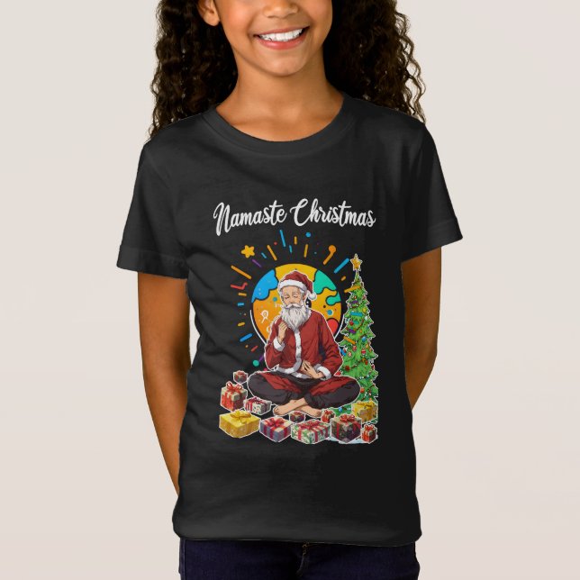 Namaste jul t shirt (Framsida)