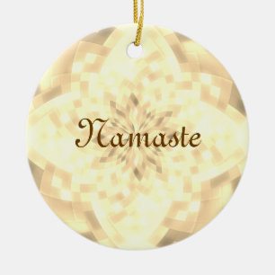 Namaste Julgransprydnad Keramik