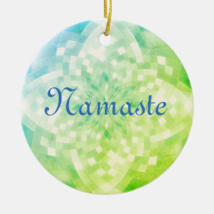 Namaste Julgransprydnad Keramik