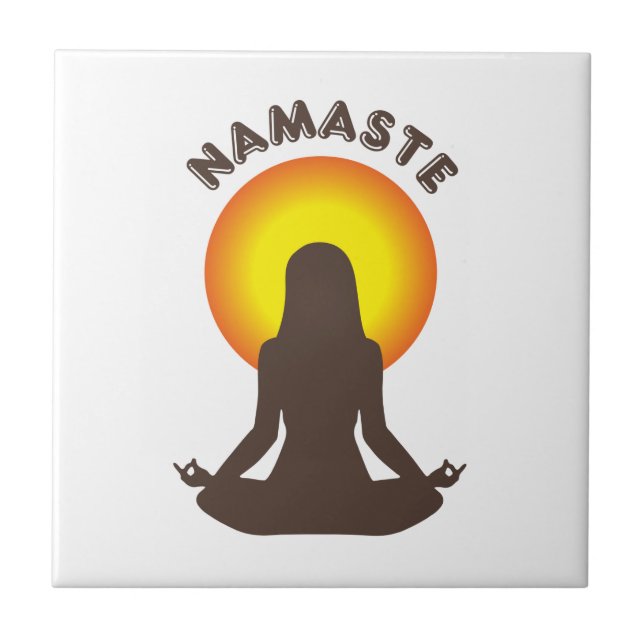 Namaste Kakelplatta (Framsidan)