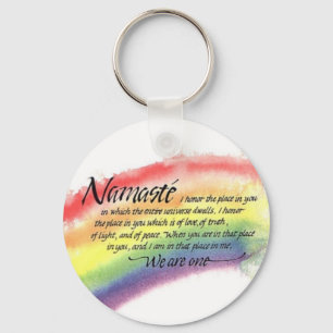 Namaste Keychain Nyckelring