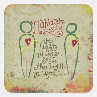 Namaste klistermärke