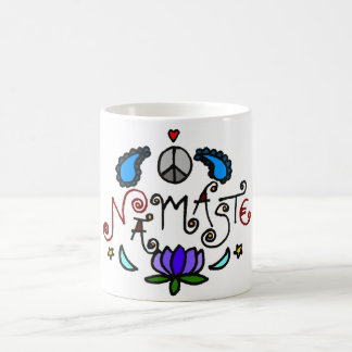 Namaste klotter kaffemugg