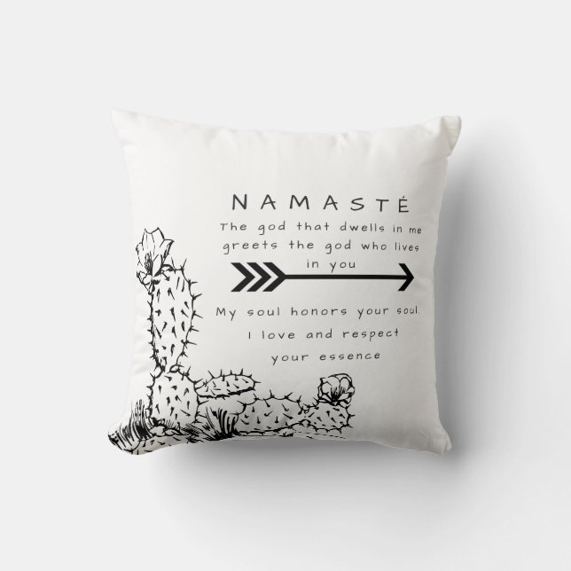 namaste kudde (Framsida)