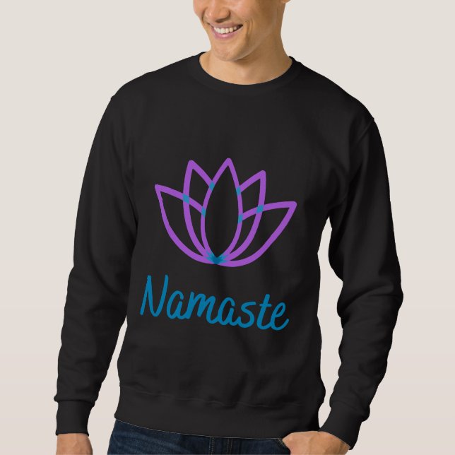 Namaste Lång Ärmad Tröja (Framsida)