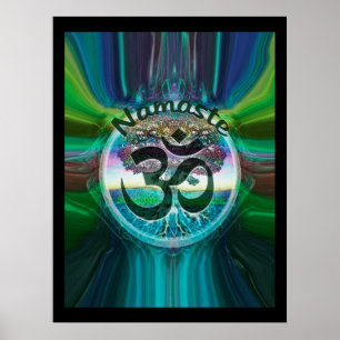 Namaste livets träd poster