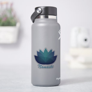 Namaste Lotus Flower Klistermärken