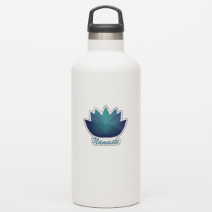 Namaste Lotus Flower Klistermärken