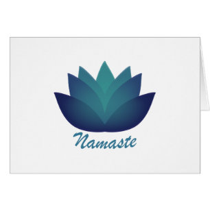 Namaste Lotus Flower OBS Kort