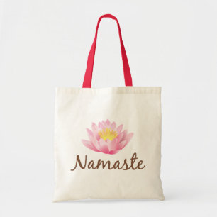 Namaste Lotus Flower Yoga Tygkasse