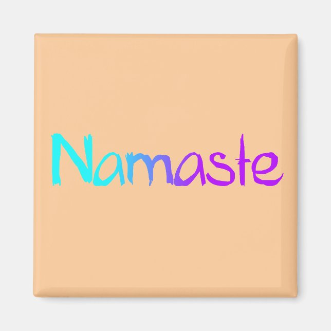 Namaste magnet (Framsidan)