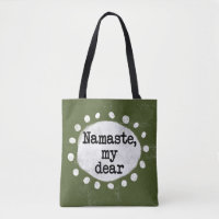 Namaste Min Kära - Grön Handväskor