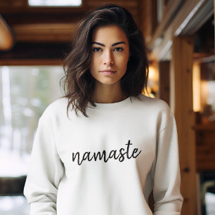 Namaste   Modern Andlig Meditation Yoga T Shirt