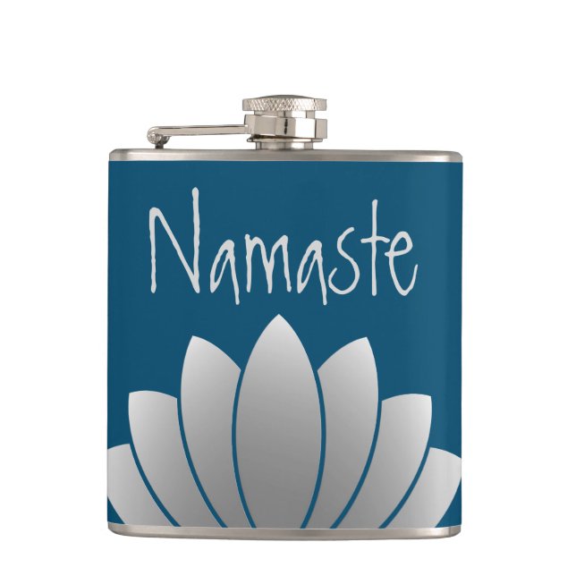 Namaste modern Lotus Blommigt Fickplunta (Framsidan)