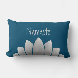 Namaste modern Lotus Blommigt Lumbarkudde