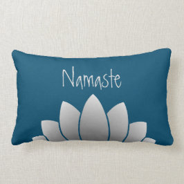 Namaste modern Lotus Blommigt Lumbarkudde