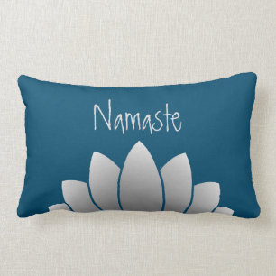 Namaste modern Lotus Blommigt Lumbarkudde