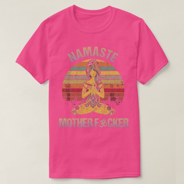Namaste mor f tshirt t shirt (Design framsida)