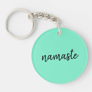 Namaste Neo Mint Grönt Modern Yoga Andlig