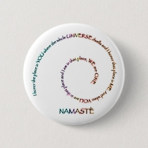 Namaste och dess menande knapp