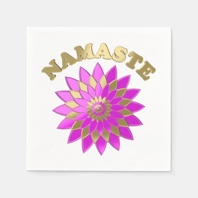 Namaste Pappersservett (Framsidan)