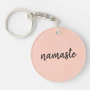 Namaste   Peachy Rosa Modern Yoga Meditation