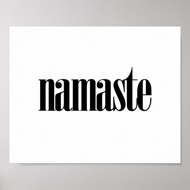 Namaste Poster (Framsidan)